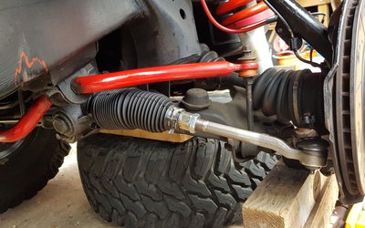 Changement de biellette de direction