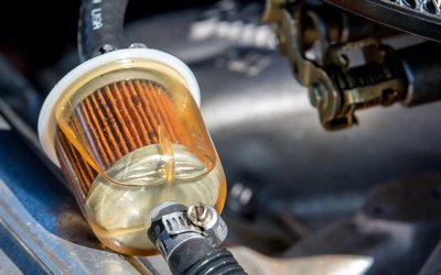 Changement de filtre à essence